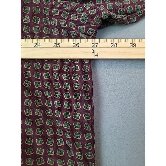 Vintage 90s Ralph Lauren Corduroy Shirt Men’s XL Red Micro Wale Classic Fit - Picture 5 of 7